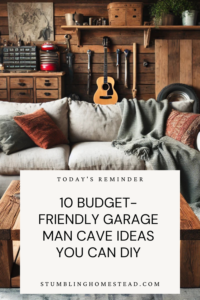 Garage Man Cave Ideas on a Budget