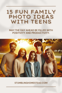 Family Photo Ideas with Teens