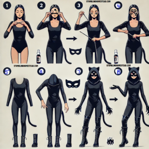 Black Panther Step by Step Costume 