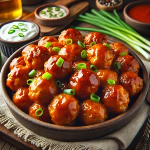 Buffalo Chicken Meatballs