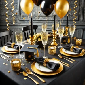 Classy Gold & Black Elegance