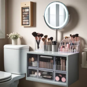 Compact Makeup Station