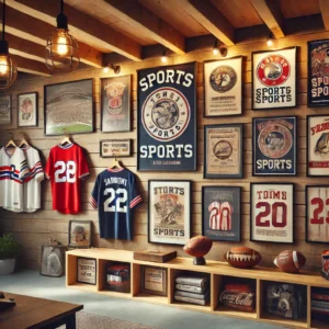 Create a Sports-Themed Wall