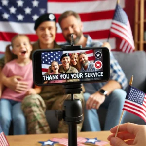 Create a Veterans Day Video Message