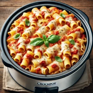 Crockpot Baked Ziti