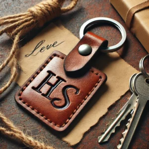 Customized Leather Keychain