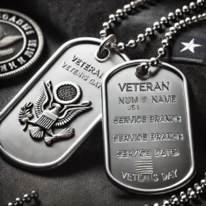 Customized Military Dog Tags