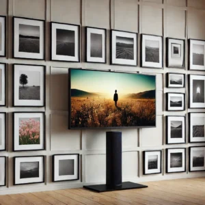 Digital Photo Wall with a Frame TV