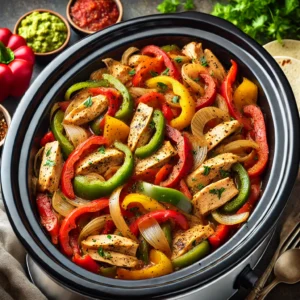 Dump-and-Go Chicken Fajitas