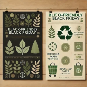 Eco-friendly Black Friday Design