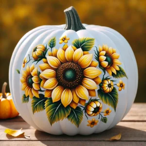 Floral Fantasy Pumpkins