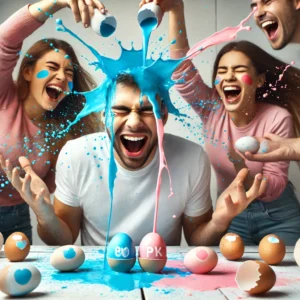 Gender Reveal Egg Smash