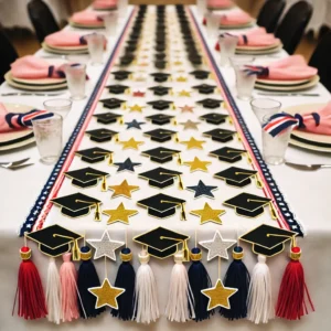 Graduation Garland Table Runner