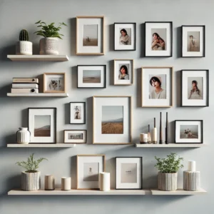 Incorporate Shelves for a Functional Display