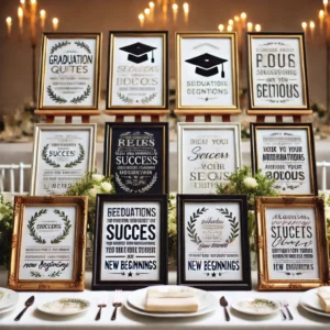 Inspirational Quote Centerpieces