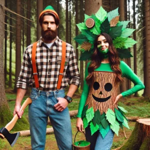 Lumberjack and Tree