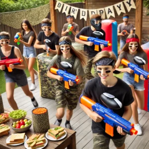 Paintball or Nerf War Party