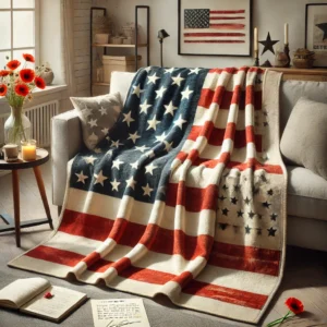 Patriotic Blanket or Quilt