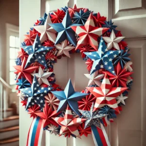 Patriotic Star Wreath