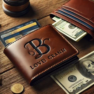 Personalized Leather Wallet