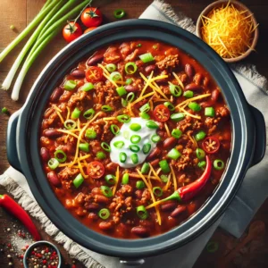 Slow Cooker Chili