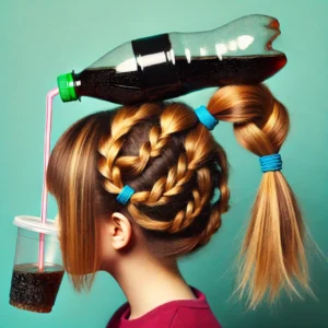 Soda Bottle Hair