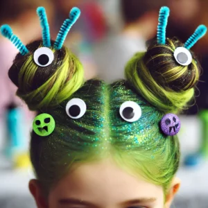 Space Buns Alien Style