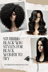 Stunning Black Wig Styles for Black Women to Try