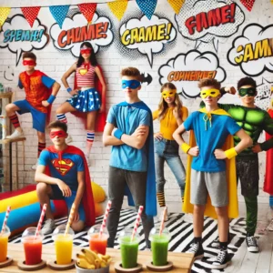 Superhero Theme Party