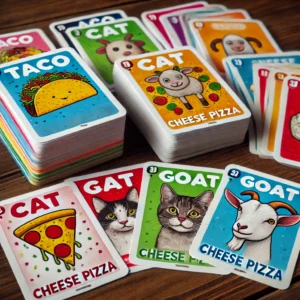 Taco Cat Goat Cheese Pizza Card Game