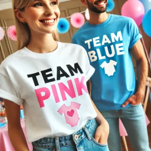 Team Pink or Team Blue T-shirt