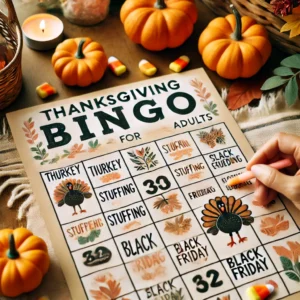 Thanksgiving Bingo