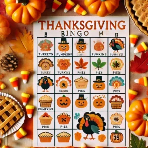 Thanksgiving Bingo