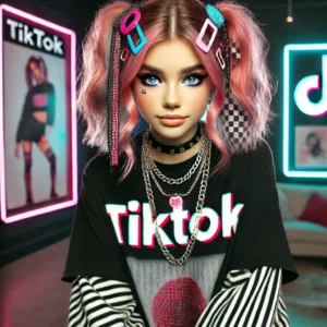 TikTok-Inspired E-Girl