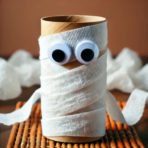 Toilet Paper Roll Mummies