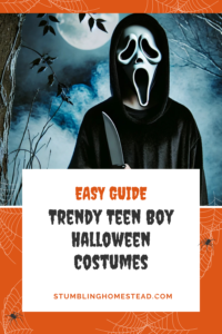 Trendy Teen Boy Halloween Costumes