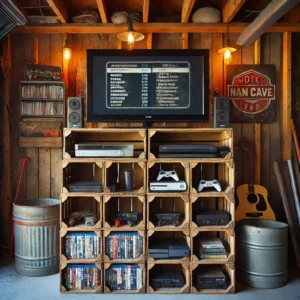 Upcycled Entertainment Center