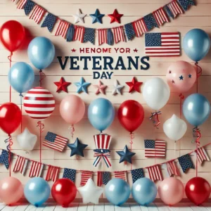 Veterans Day Balloons