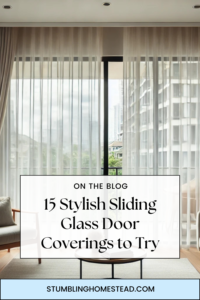 15 Stylish Sliding Glass Door Coverings to Try