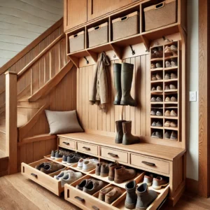 Add Built-In Shoe Storage