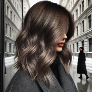 Ash Brown Balayage