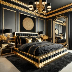 Black and Gold Glam