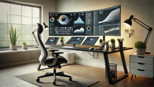 Curved Monitors for Immersive Viewing