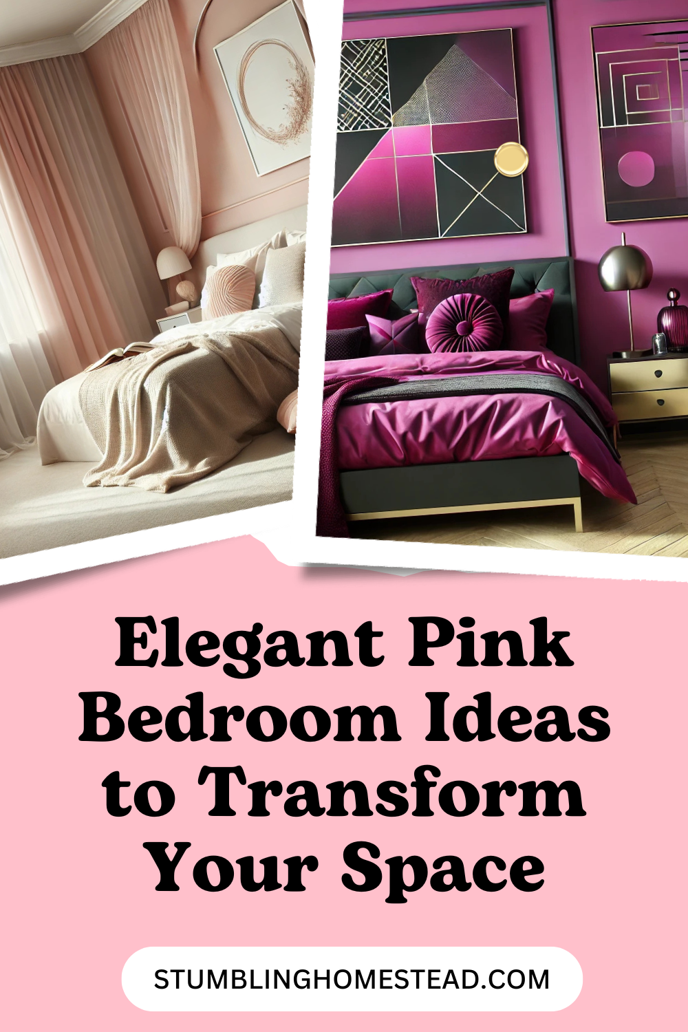 12 Elegant Pink Bedroom Ideas to Transform Your Space - SHS