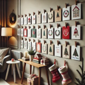 Go Vertical with Hanging Ornaments