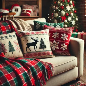 Holiday-Throw-Blankets-and-Pillows