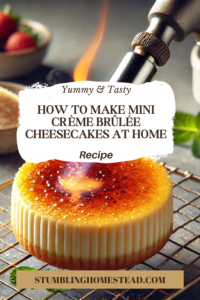 Mini Crème Brûlée Cheesecakes Recipe