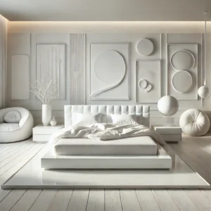 Modern White Monochrome