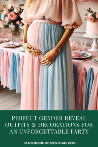 Gender Reveal Outfit for Party Decorations