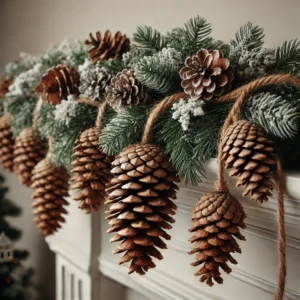 Pine Cone Garland